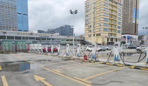 液冷超充田寮站480kw1拖六、480kw1拖8液冷充電樁項目